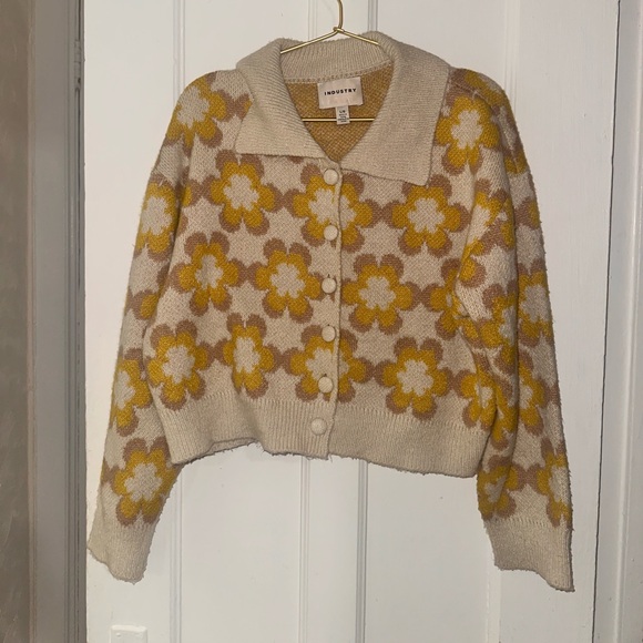 INDUSTRY Sweaters - Floral Cardigan